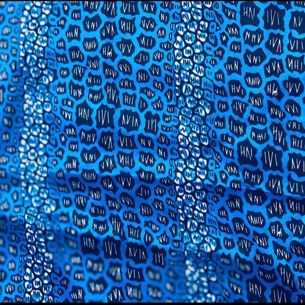 African Print satin Fabric